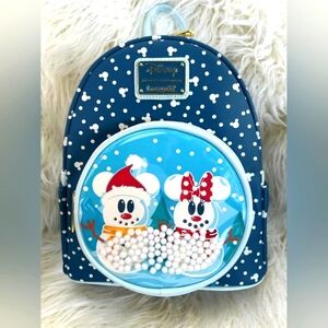 Disney Loungefly Blue Backpack